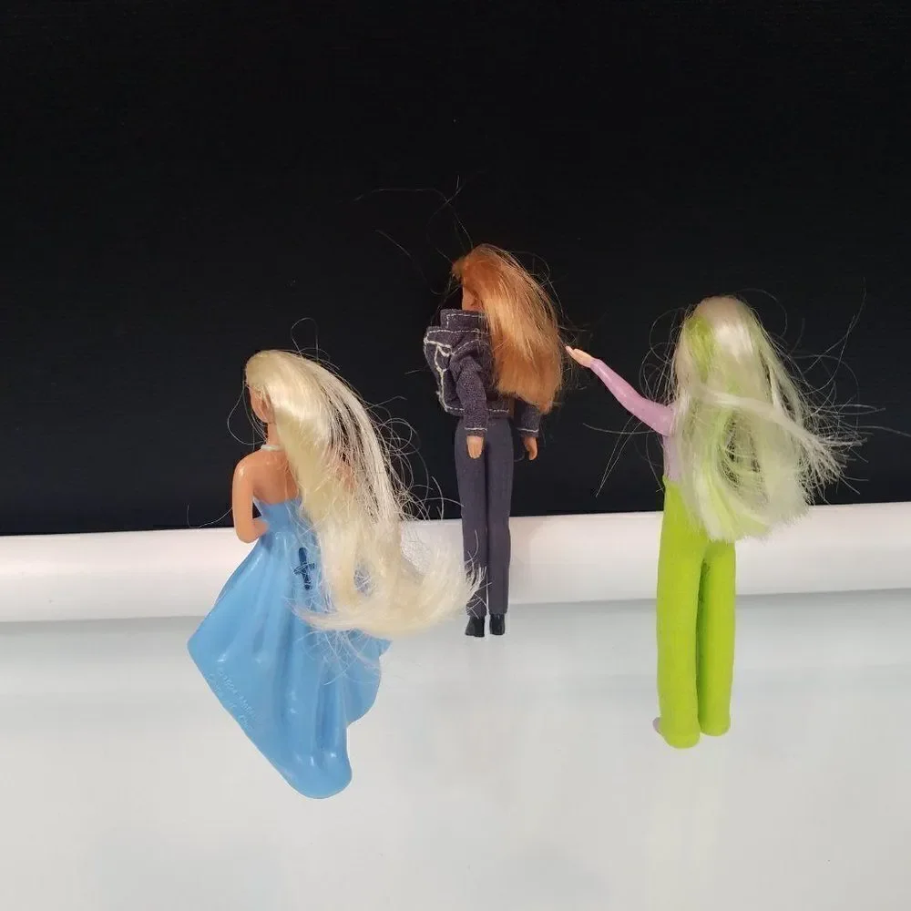 Vintage Mattel For McDonalds Happy Meal Toys 3 Dolls Lot #3